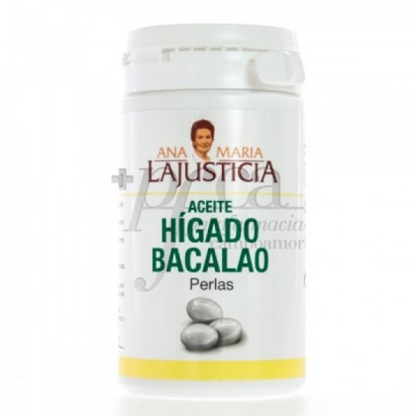 ACEITE HIGADO BACALAO 90 PERLAS LAJUSTICIA