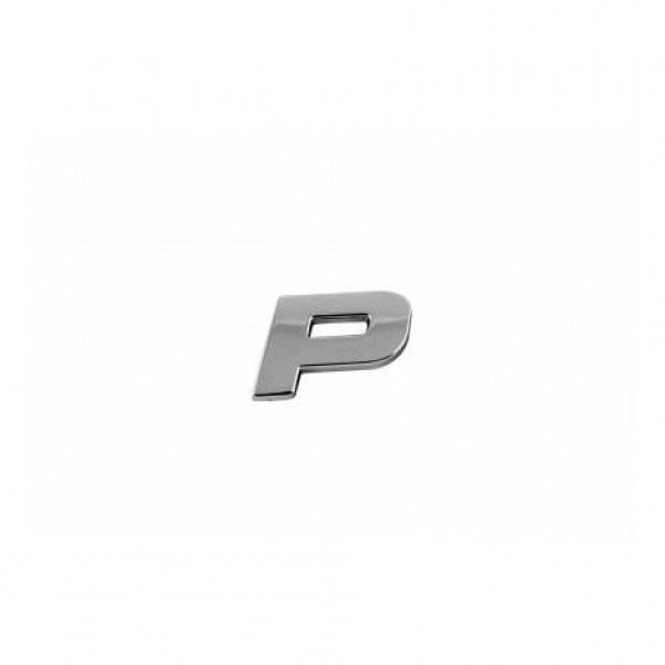 Letra " p " cromada