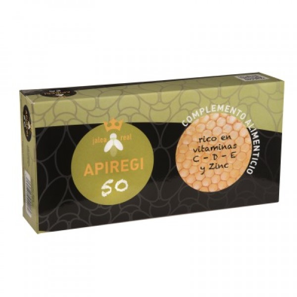 Apiregi-50 (jalea + vit. + minerales) bebible 24x10 ml