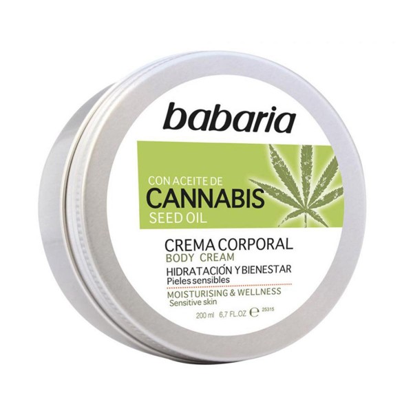 Babaria cannabis crema corporal 200ml
