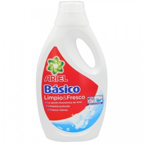 Ariel detergente Básico 31 dosis