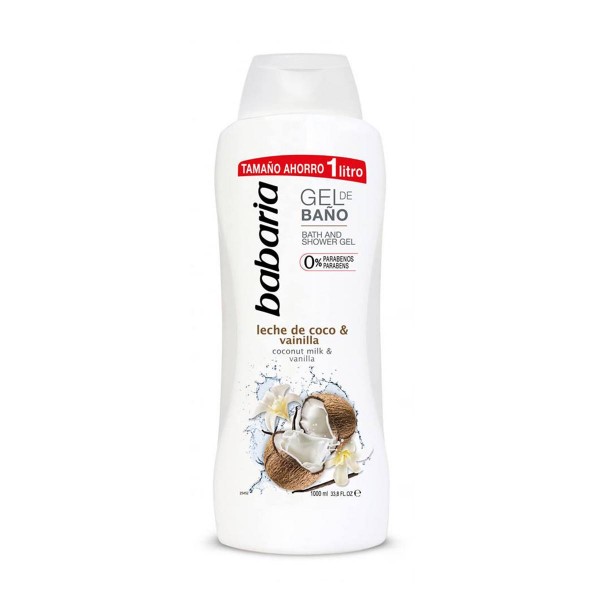 Babaria coco & vainilla gel de baño 1000ml
