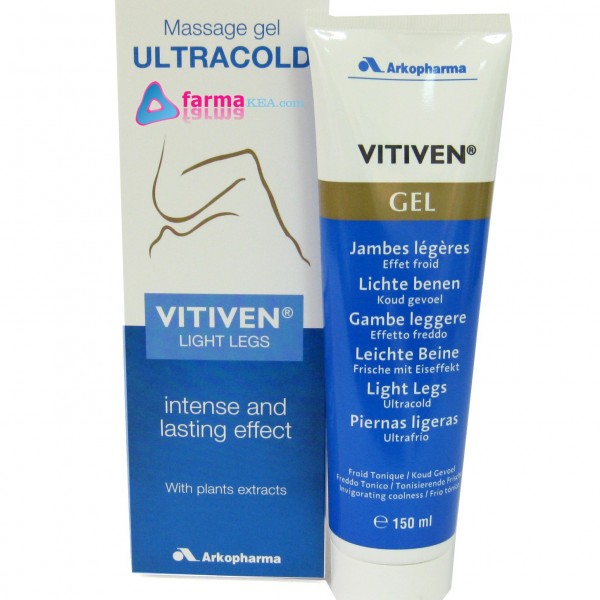 Vitiven Piernas Ligeras Gel Ultra Frio 150 ml