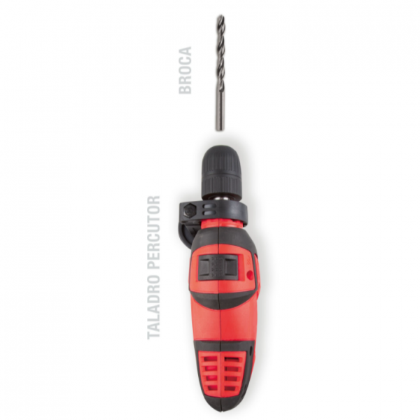 Taladro percutor worgrip-pro 810w.