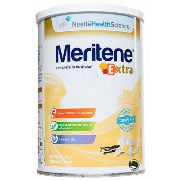 MERITENE EXTRA VAINILLA BOTE 450G