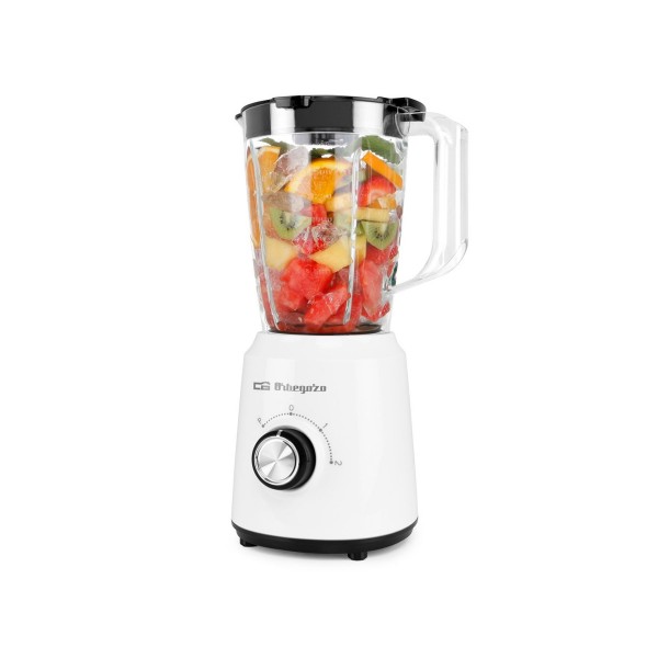 Batidora de vaso Orbegozo bv 5035 con jarra de 1.5l de capacidad 500w
