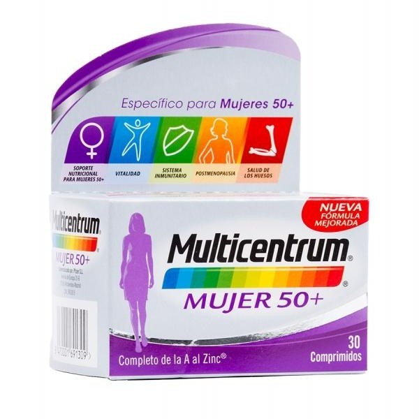 MULTICENTRUM MUJER 50+ 30 COMP