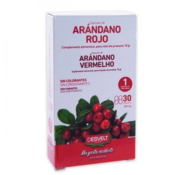 Arandano Rojo Pro 30 Capsulas Desvelt