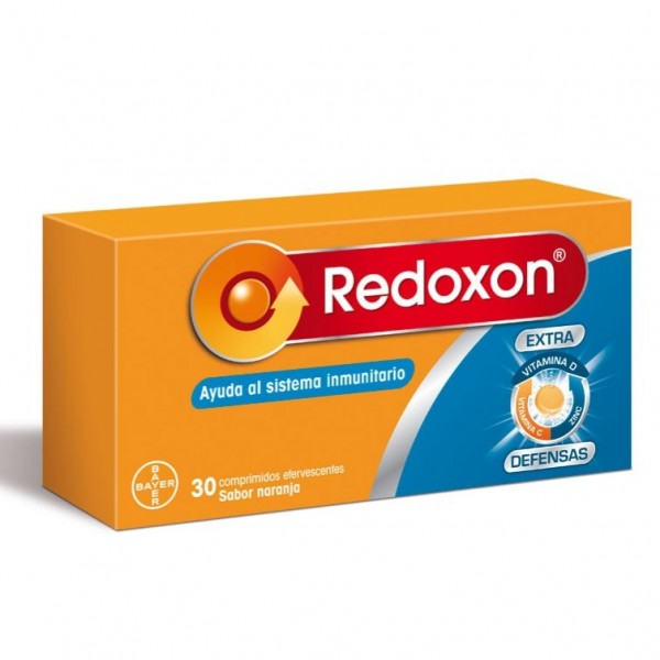 REDOXON EXTRA DEFENSAS 30 COMPS EFERV NARANJA
