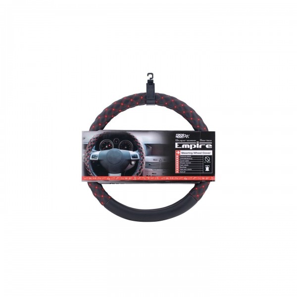 Funda Volante Negra Hilo Rojo Funda Volante Negra Hilo Rojo