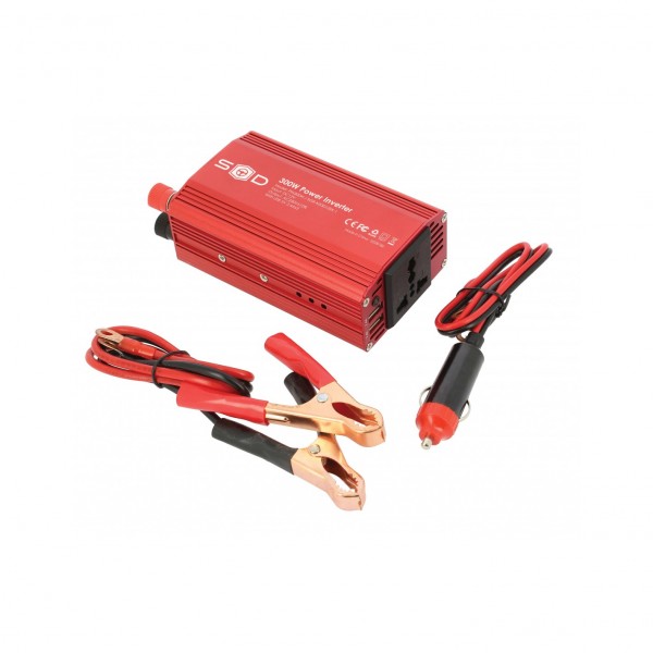 Power Inverter 300W| Inversor de corriente 300w|Ahorraenbolboreta