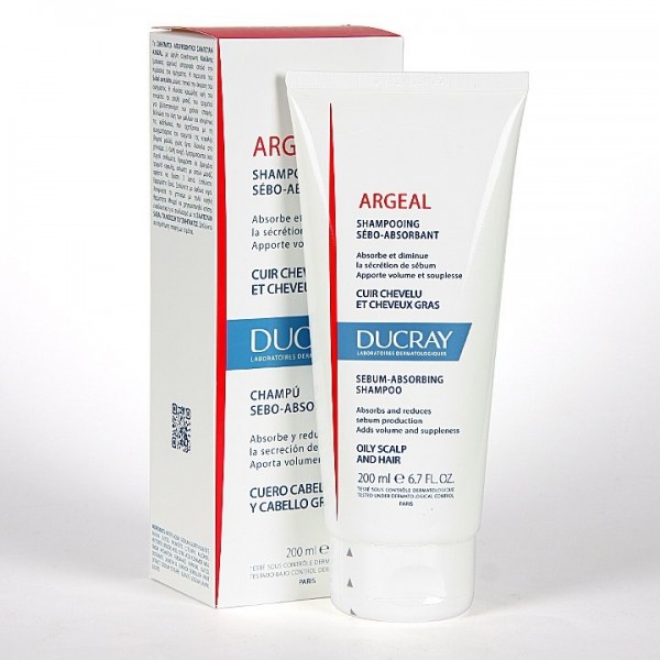 Ducray Argeal Champu Cabello Graso 200 ml