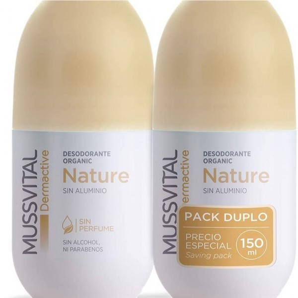 MUSSVITAL NATURE DEO ROLL-ON 2X 75ML PROMO