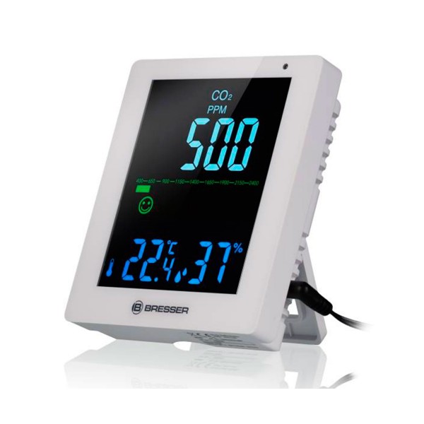 Bresser monitor co2 y calidad del aire blanco Bresser monitor co2 y calidad del aire blanco