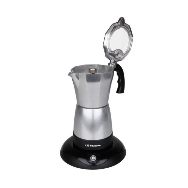 cafetera italiana eléctrica/6 tazas Orbegozo kfe660