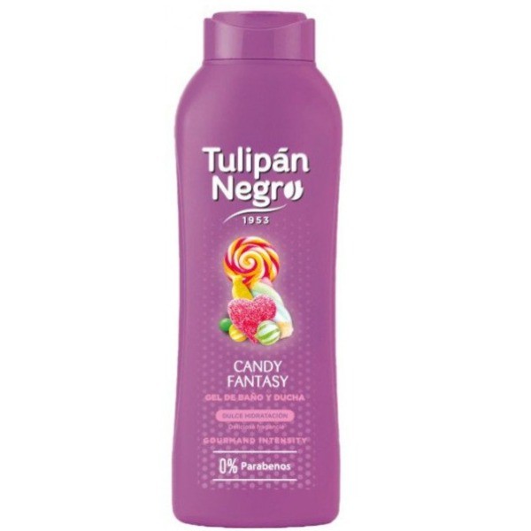 Tulipán Negro gel de baño y ducha Candy Fantasy 720 ml