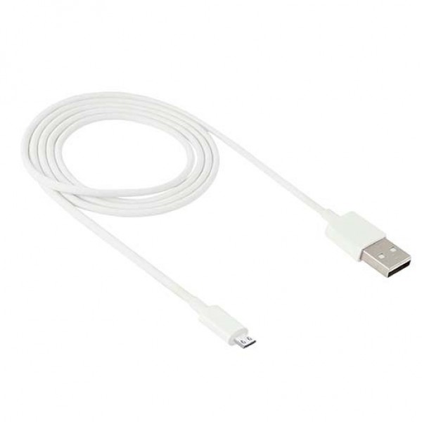 Cable cargador usb/micro 1m.bl.