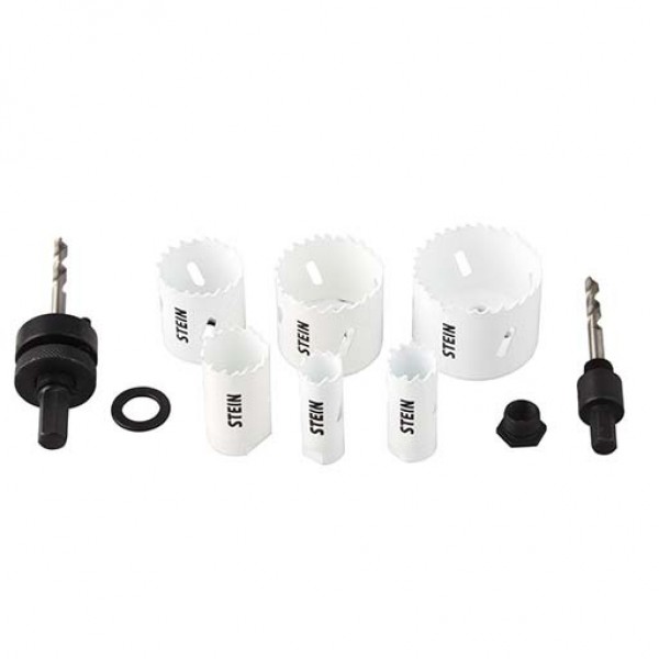 Stein estuche corona bimetal hss 8 pc.