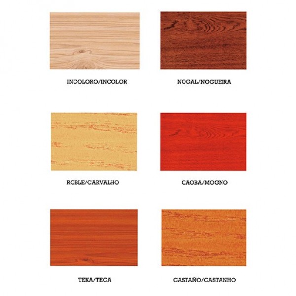 Lasur protector satinado 750ml.nogal Lasur protector satinado 750ml.nogal