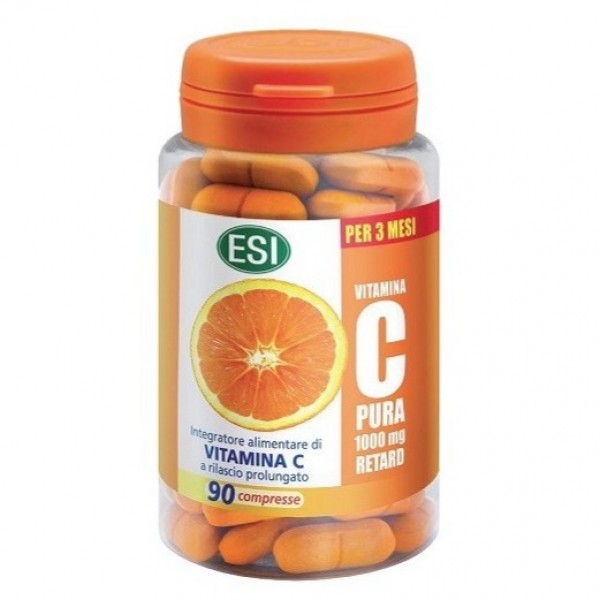 VITAMINA C PURA 1000 MG RETARD 90 COMP ESI