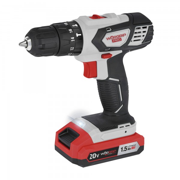 Taladro percusor worgrip percutor 20v. 1,5 2 bat