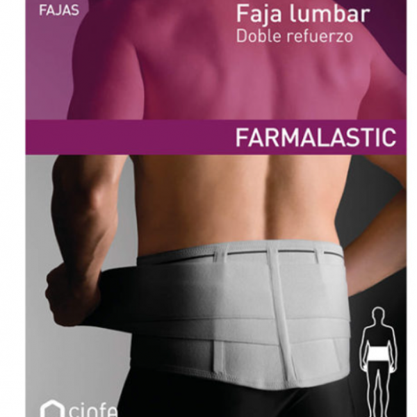 FARMALASTIC FAJA LUMBRAL DOBLE REFUERZO T/2 1U