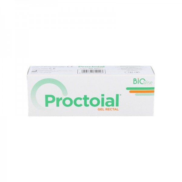 Proctoial gel aplicador rectal  para hemorroides y fisuras anales