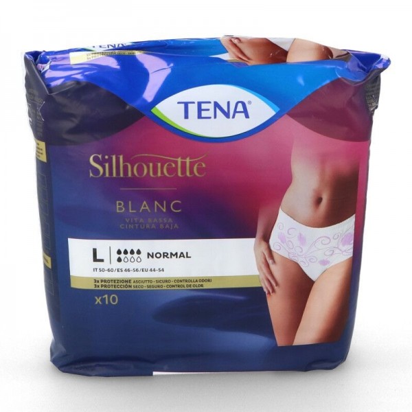 TENA LADY PANTS DISCREET TALLA L 10 U