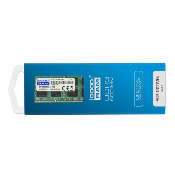 Goodram 4gb ddr3 1600mhz cl11 1,35v sr sodimm