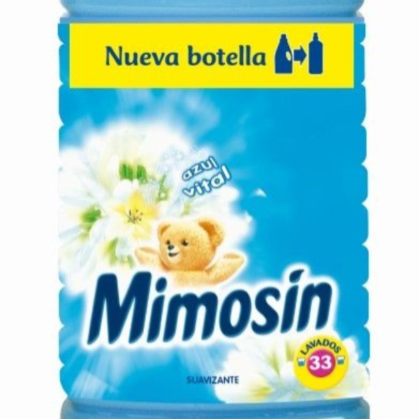 Mimosin suavizante Azul Vital Diluido 33 lavados