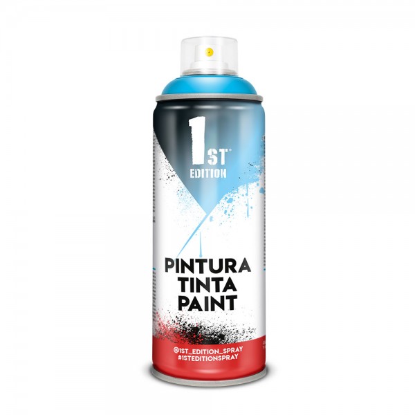 Pintura alquídica spray 520 cc ref 653 azul piscina mate 300 ml (pack 2 unidades) Pintura alquídica spray 520 cc ref 653 azul piscina mate 300 ml (pack 2 unidades)