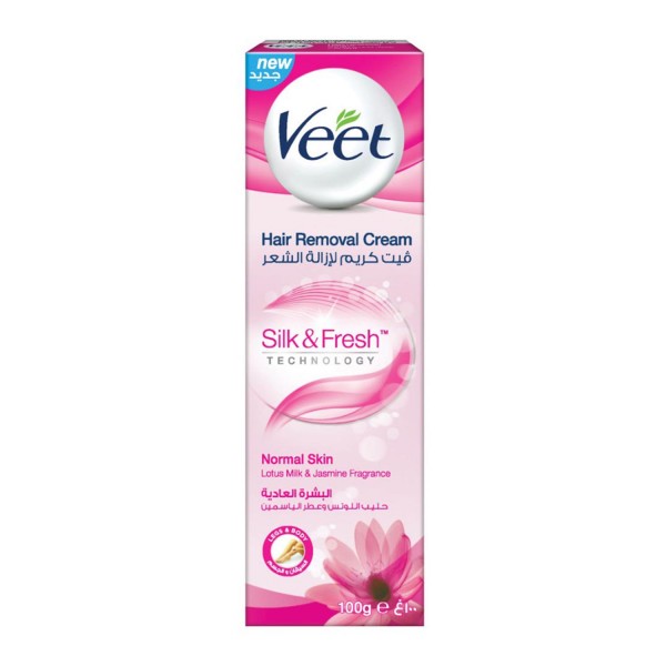 Veet silk & fresh crema depilatoria piel normal 100ml