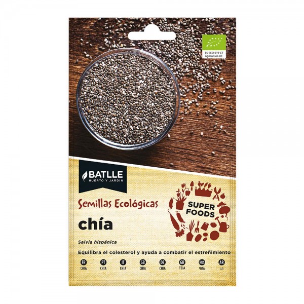 Sobre semillas chia "super foods" eco 680006bols batlle