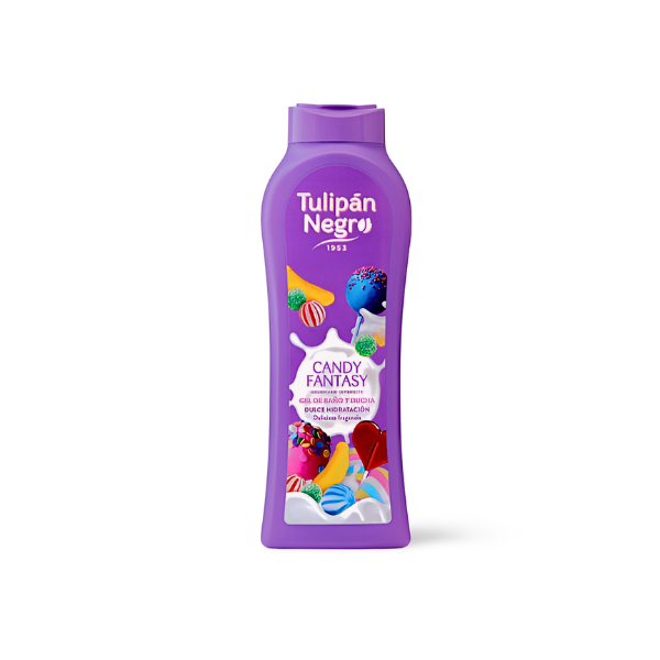 Tulipán Negro gel de baño y ducha Candy Fantasy 720 ml
