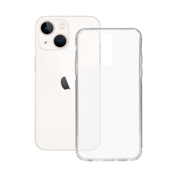 Ksix trasera de silicona transparente / apple iphone 15