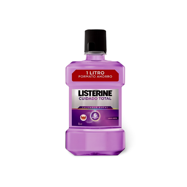 Listerine cuidado total 1000 ml