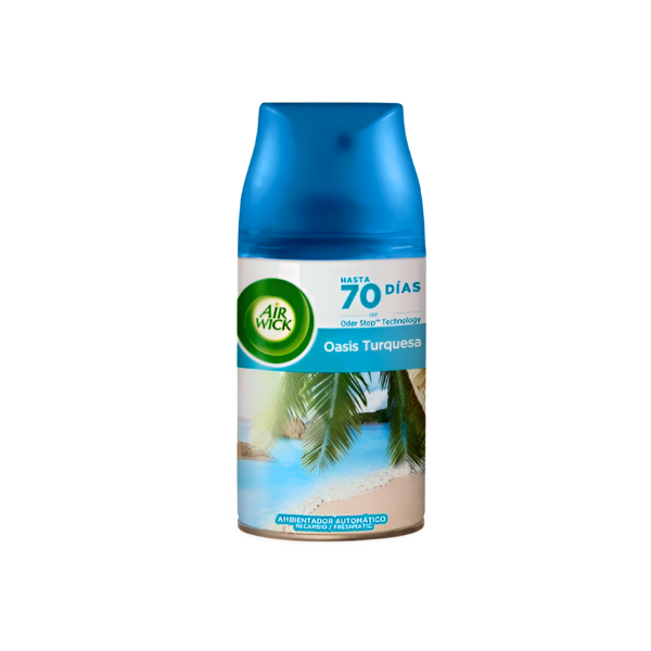 Air wick ambientador freshmatic recambio max-life scents oasis turquesa 250 ml