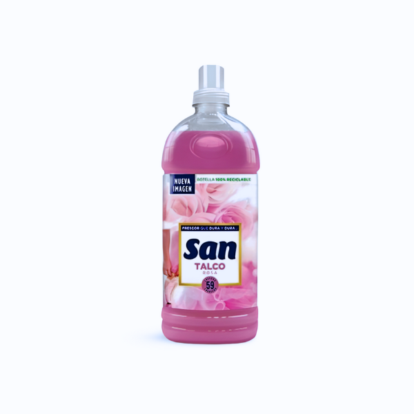 San suavizante Talco 60 lavados