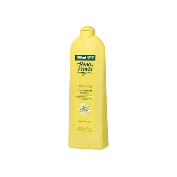 Heno de pravia original gel de baño hidratante 650 ml + 100 gratis