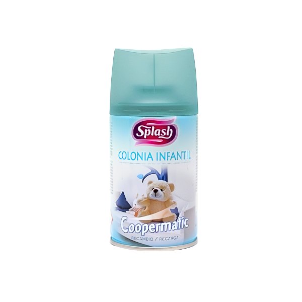 Ambientador Colonia Infantil 250ml Coopermatic Splash