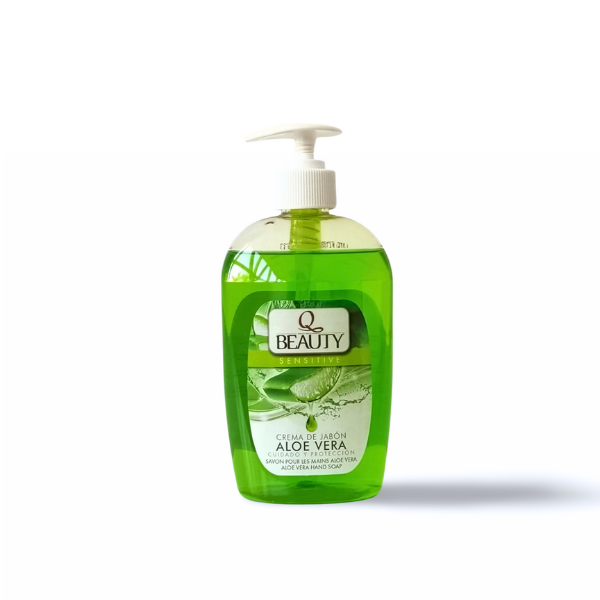 Q Beauty jabón de manos Aloe Vera 500 ml