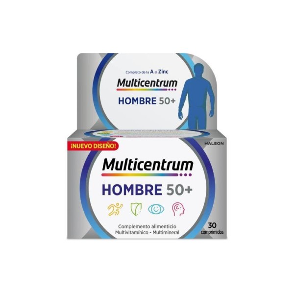 MULTICENTRUM HOMBRE 50+ 30 COMPS