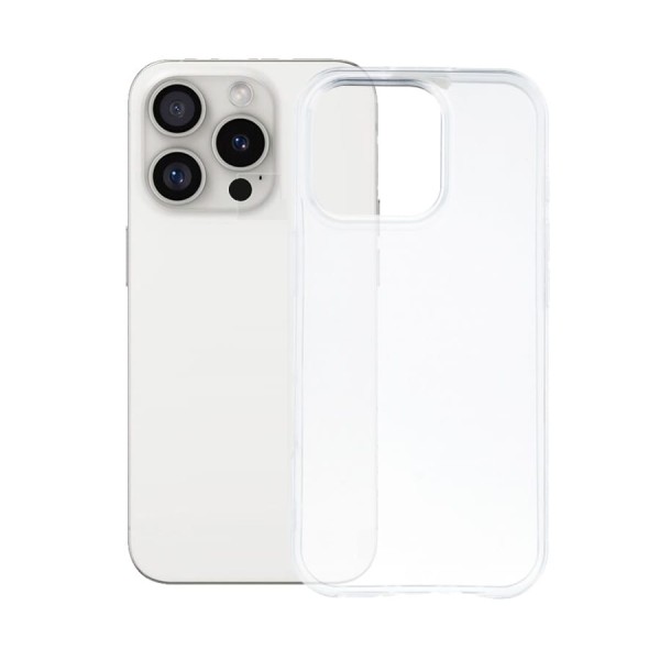 Ksix trasera de silicona transparente / apple iphone 16 pro max