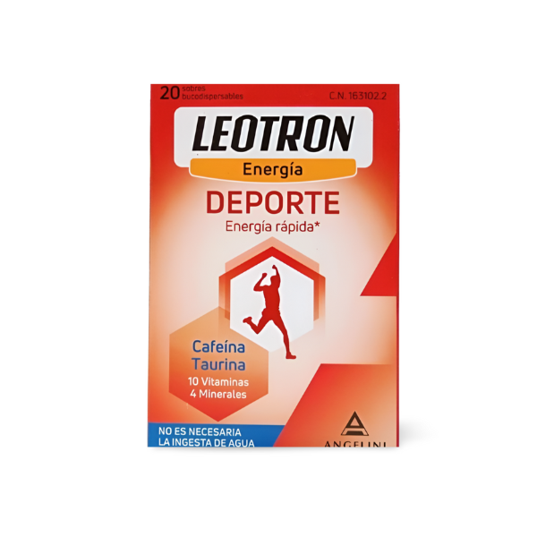 LEOTRON DEPORTE 20 SOBRES BUCODISPERSABLES 2 G