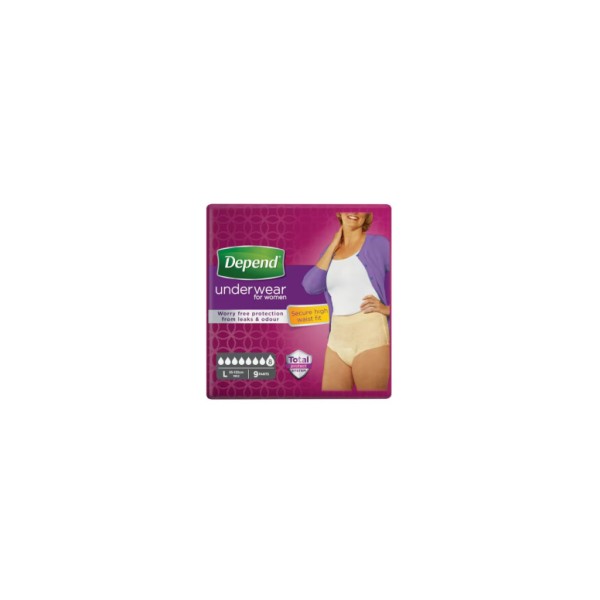 Depend Pants Super L Mujer Pac