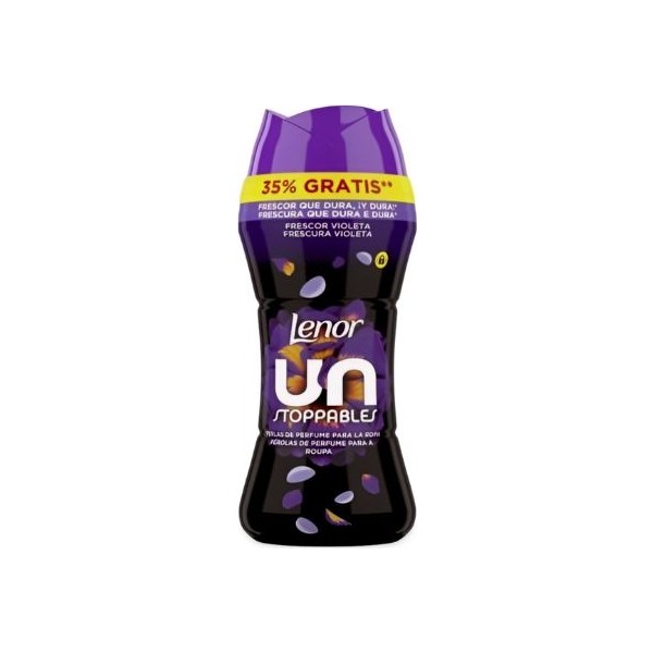Lenor perlas perfumadas frescor violeta 270g