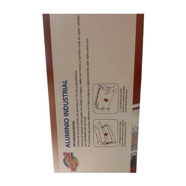 Mihogar papel de aluminio industrial 150m